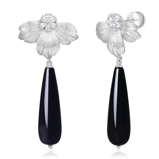 Twilight Leaf Earrings